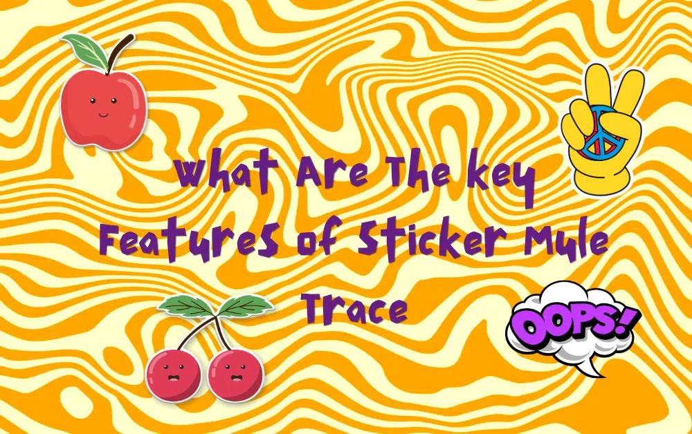 Sticker Mule Trace